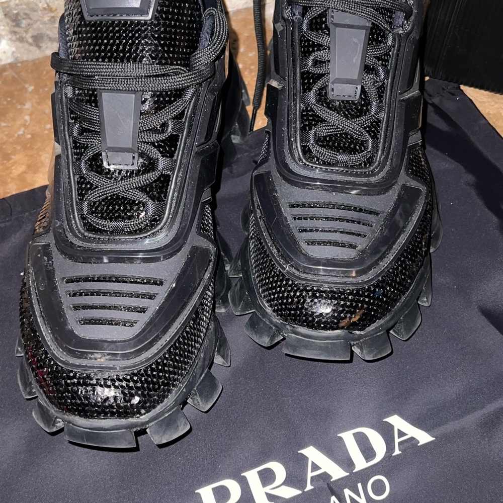 Prada Black Sneakers